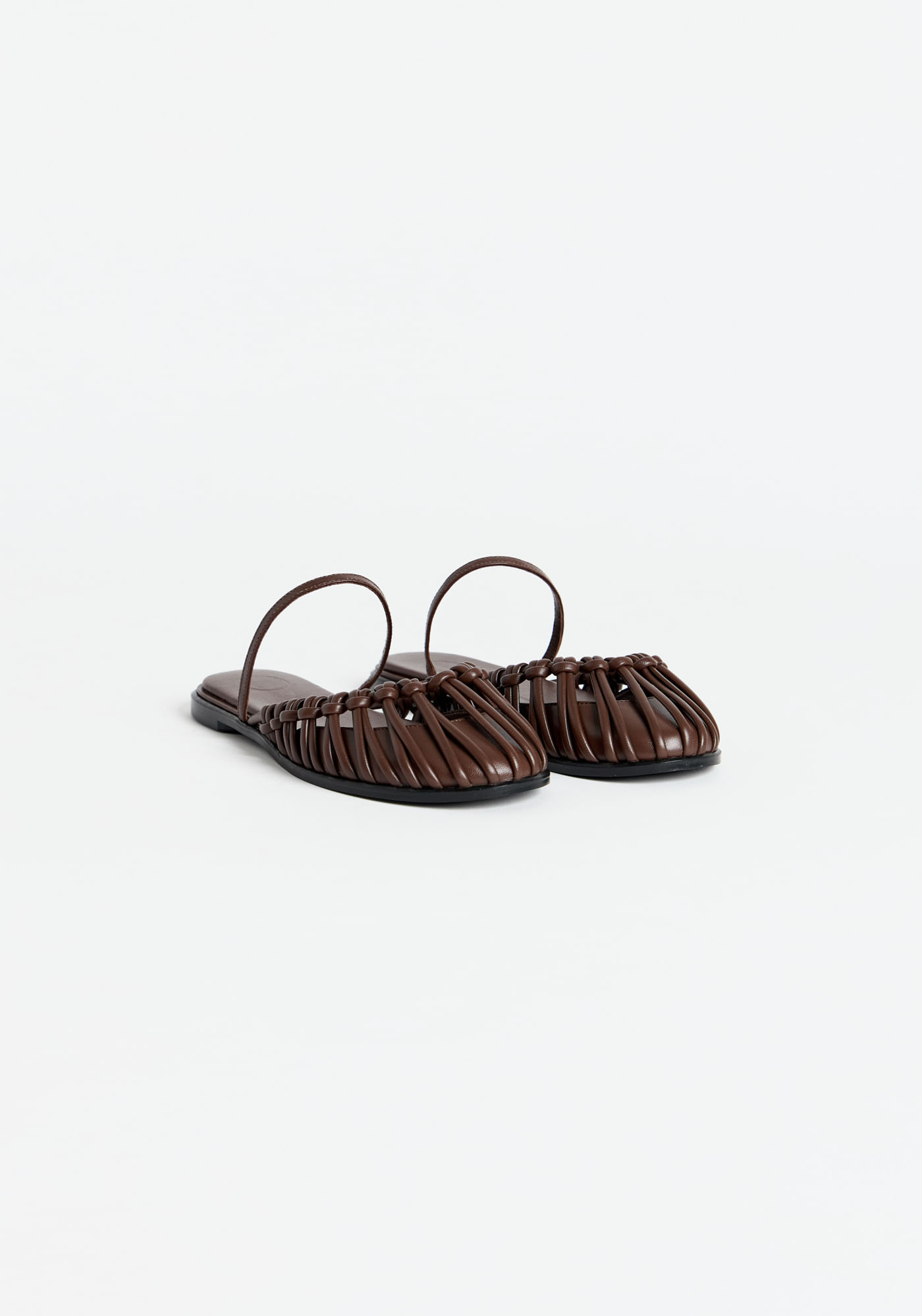 Sandália Mule Stella De Couro