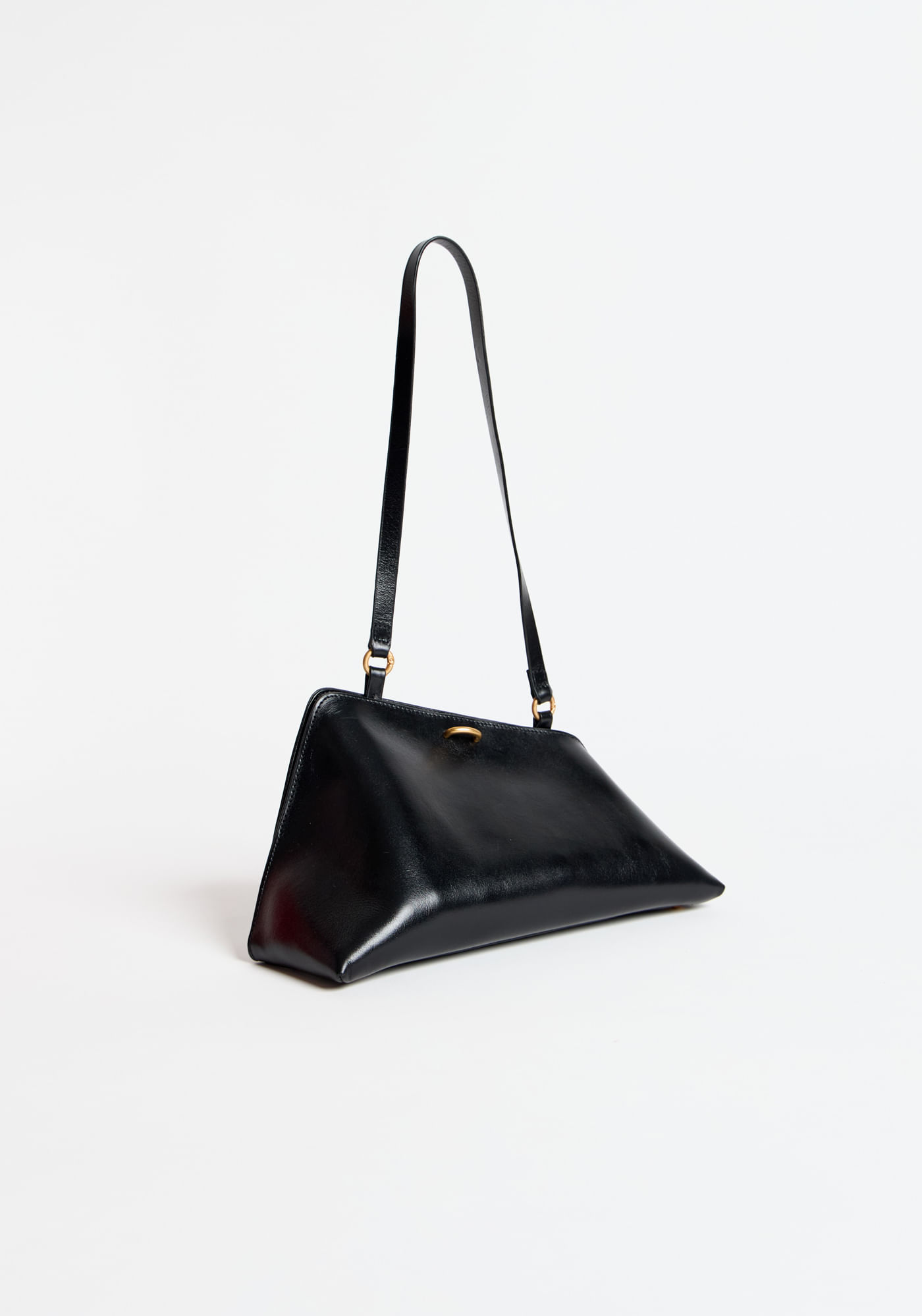 Bolsa Bianca De Couro - Preto