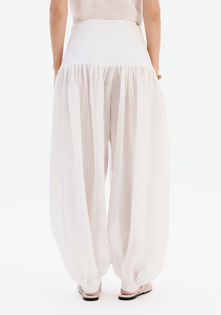 Calça Aladim Cintura Média Com Bordado 547CF000020